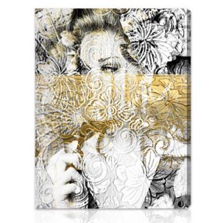 Oliver Gal Blooming Strokes Graphic Art on Canvas 10009 Size 12 W x 16 H