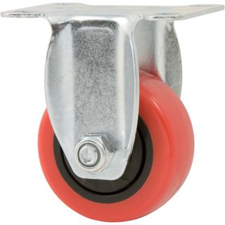 Titan Rigid Polyurethane Caster — 3 In., 175-Lb. Capacity, Model# 4120455T  Up to 299 Lbs.