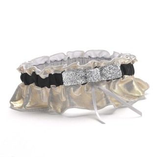 Hortense B. Hewitt Metallic Sparkle Garter