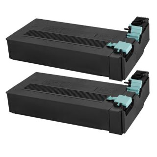 Samsung Scx d6555a Black Compatible Laser Toner Cartridge (pack Of 2)