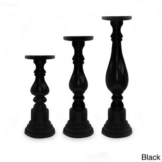Saturna (set Of 3) Candle Holders