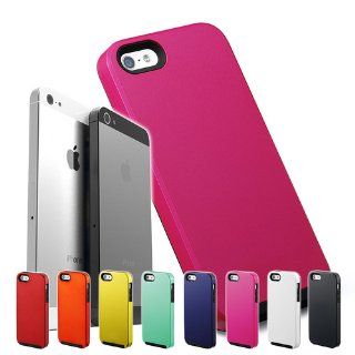 Acase Dual Layer iPhone 5 & 5s Case / Cover   Superleggera Pro Fit for New iPhone 5 & 5s (Hot Pink) Cell Phones & Accessories