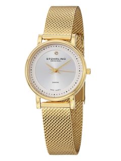 Womens Gold Casatorra Elite Watch by Stuhrling Original