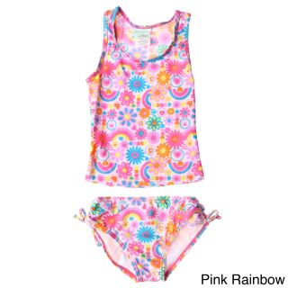 Ingear Girls Printed Tankini Swim Set