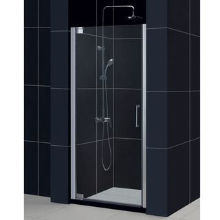 Dreamline Elegance 34   36 In. W X 72 In. H Frameless Pivot Shower Door