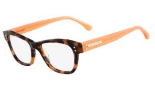MICHAEL KORS Eyeglasses MK278 811 Peach Tortoise 52MM at  Mens Clothing store