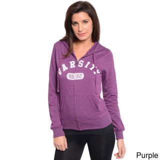 Stanzino Stanzino Womens Long Sleeve Hoodie Sweater Purple Size S (4  6)