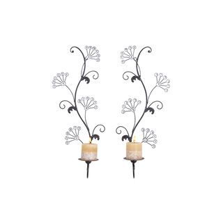 Metal Candle Sconces (set Of 2)