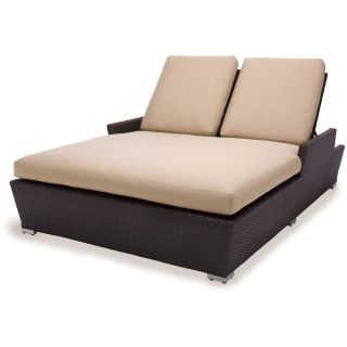 Maxine All Weather Wicker Double Chaise Lounger