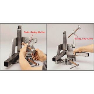 Strong Hand Tools Welding 3-Axis Fixture Vise — 4.75in. Opening, Model# WAC45-SW  Welding Clamps