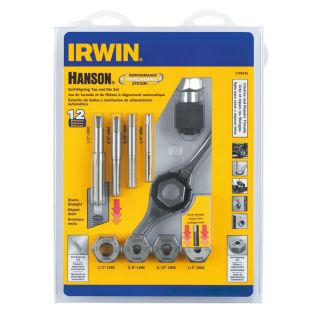 IRWIN 12 Piece Standard (SAE) Tap and Die Set
