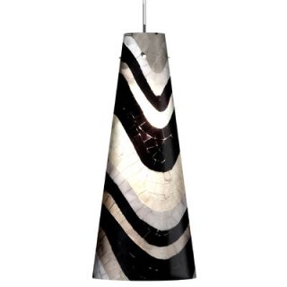 Oggetti Mosaic Small Fry 1 Light Line Voltage Pendant 70 104A / 70 104D Finis