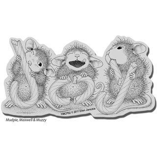 Stampendous House Mouse Cling Stamp   Candy Joy