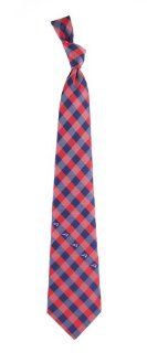 New England Patriots Check Poly Necktie  Sports Fan Neckties  Sports & Outdoors