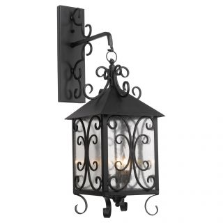 Columbian 3 light Espresso Outdoor Wall Sconce