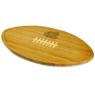 Picnic Time Kickoff Old Dominion University Monarchs Engraved Natural Wood Cutting Board