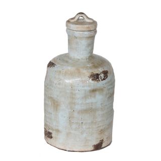 Privilege Antique White Large Bottle style Ceramic Vase