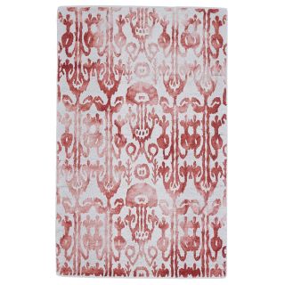 Hand hooked Lazza Pomegranate Wool Rug (5 X 8)