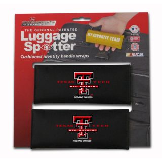 The Original Patented Ncaa Texas Tech Red Raiders Luggage Spotter (set Of 2)