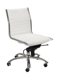 Dirk Low Back Office Chair (Armless) by Euro Style
