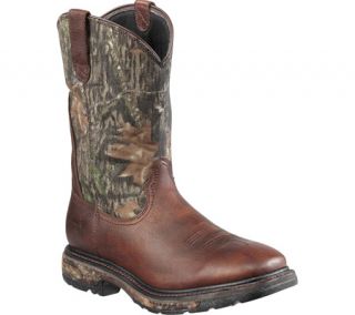 Ariat Workhog™ Wide Square Toe H2O   Oiled Brown/Mossy Oak Full Grain Leather