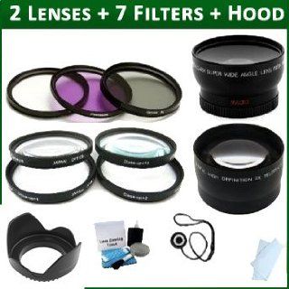 Ultimate Lens Kit for for Sony Cybershot DSC H10, DSC H5, DSC H3, DSC H2, DSC H1, DSC F828, DSC F717, DSC F707 Digital Cameras + DPGear Cleaning Kit  Digital Camera Accessory Kits  Camera & Photo