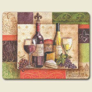 Brie & Bordeaux Glass Tempered Glass Tempered Cutting Board Kitchen & Dining