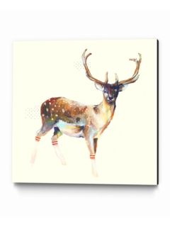 Deer Wearing Gym Socks (Canvas) by Eyes on Walls