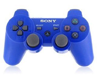 Refurbished DualShock 3 Wireless Controller SIXAXIS for Sony Playstation 3 (Blue) + Worldwide free shiping Toys & Games