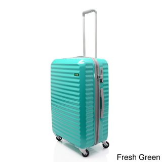 Lojel Groove Zipper 26 inch Hardside Spinner Upright Suitcase