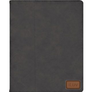 iLuv iCC824BLK Great Jeans   Leatherette Folio with Enhanced Viewing Angles for Apple iPad 4, iPad2 and iPad 3   Black Electronics