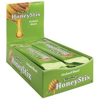 GloryBee Orchard Blend HoneyStix, Variety Pack, 5 Count Packages (Pack of 16)  Honey  Grocery & Gourmet Food