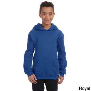 Russell Athletic Russel Youth Dri power Fleece Pullover Hoodie Blue Size L (14 16)