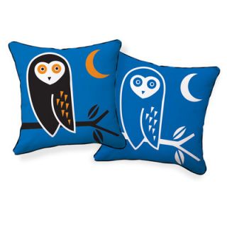 Naked Decor Owl Double Sided Cotton Pillow owl
