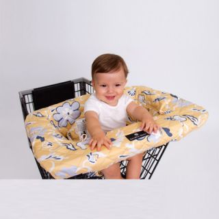 Balboa Baby Shopping Cart / High Chair Cover 90111 Pattern Yellow Floral