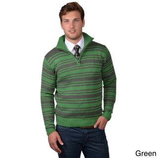 Boston Traveler Mens Long Sleeve Striped Sweater
