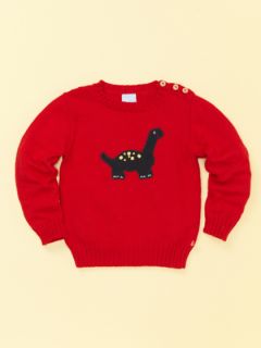 Intarsia Dinosaur Sweater by Bella Bliss