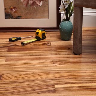 Envi Exotic Natural Zebrawood 5/16 X 3 Inch Engineered Hardwood Flooring