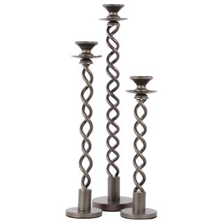 Metal Candle Holder Set Of Three