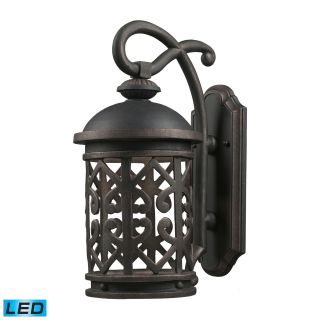 1 light Weathered Charcoal Outdoor Sconce
