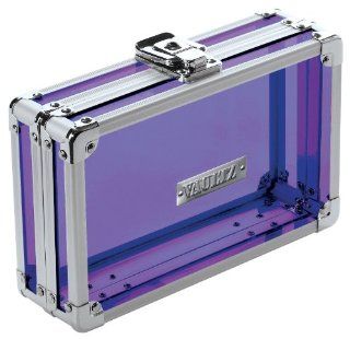 Vaultz Locking Acrylic Pencil Box, 8.25 x 5.5 x 2.5 Inches, Purple (VZ00185)  Pencil Holders 