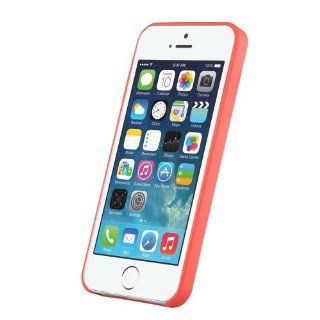 Melkco   Air PP (Polystyrene) 0.4mm Case for Apple iPhone 5s / 5 with Screen Protector (Red)    APIPO5UTPPRD Cell Phones & Accessories