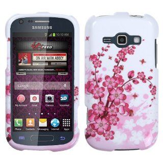SAM M840 (Galaxy Prevail 2)/M840 (Galaxy Ring) Spring Flowers Phone Protector Cover Cell Phones & Accessories