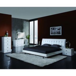 CREATIVE FURNITURE Scarlet Platform Bedroom Collection Scarlet Bed QN / Scarl