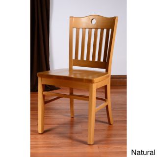 Peek a boo Wood Side Chair (set Of 2)