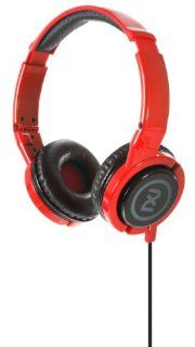 2XL Phase DJ Headphone with Articulating Ear Cups X6FTFZ 827 (Red) Electronics