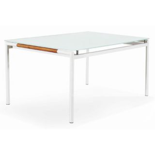 Harbour Outdoor Breeze Dining Table BREEZE.03A Frame Finish Taupe, Top Finis