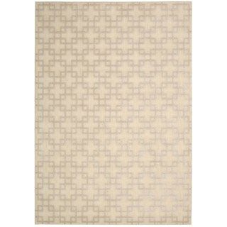 Kathy Ireland Home Hollywood Shimmer Bisque Rug (53 X 75)