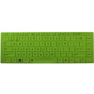Keyboard Protector Skin Cover For Toshiba Satellite L830/L800/M800/M805/C805/P800/M840/P845/P845 S4200/P845t/P845t S4310 Green US Layout Computers & Accessories