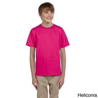 Gildan Gildan Youth Ultra Cotton 6 ounce T shirt Red Size L (14 16)
